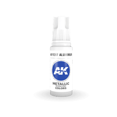 AK Interactive:  3G Acrylic Aluminium 17ml