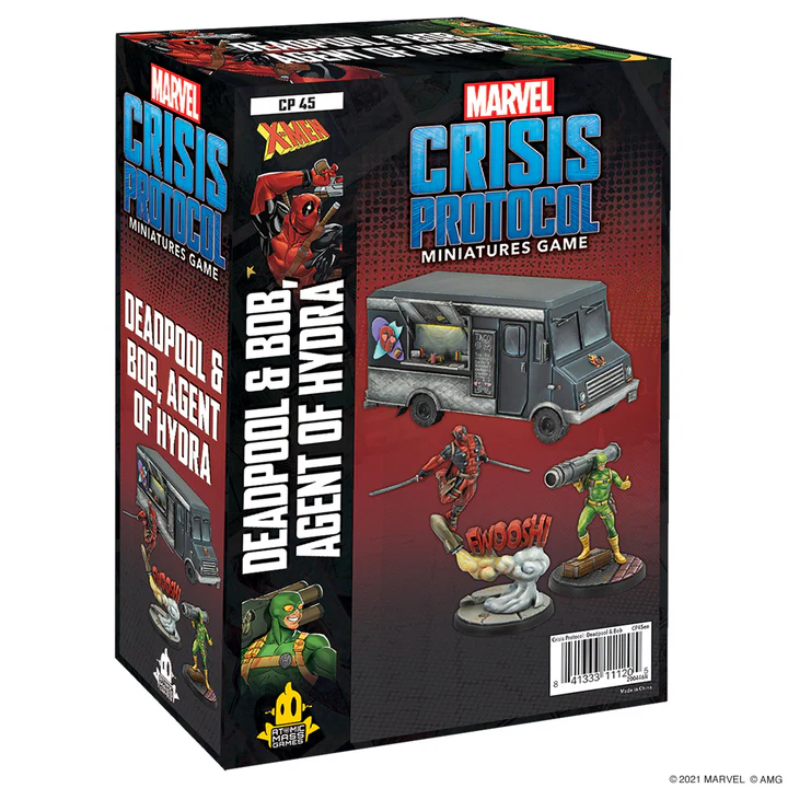 Marvel Crisis Protocol: Deadpool & Bob, Agent of Hydra Character Pack