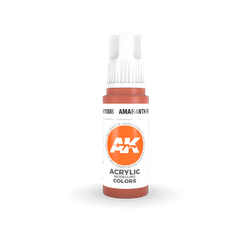 AK Interactive:  3G Acrylic Amaranth Red 17ml