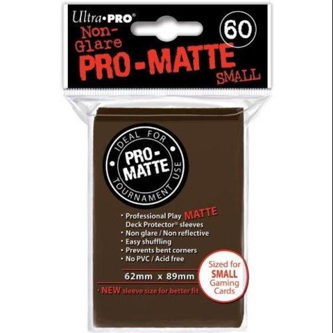 Ultra Pro Pro-Matte Small Sleeves - Brown