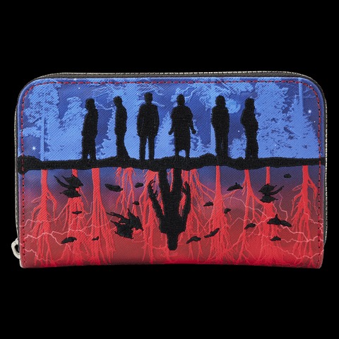 Stranger Things Upside Down Shadows Zip-Around Wallet