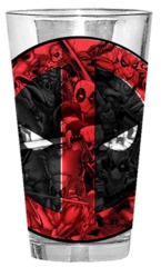 Deadpool: Pint Glass - Action