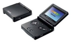 Black GameBoy Advance SP AGS-001