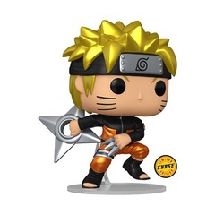 #1843 Naruto - Naruto Uzumaki with Shuriken - Metallic Chase