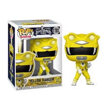 #1781 - Yellow Ranger - Mighty Morphin Power Ranger The Movie - Glow in the Dark