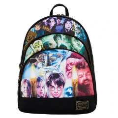 Harry Potter Trilogy Triple Pocket (Mini Backpack) Harry Potter Loungfly