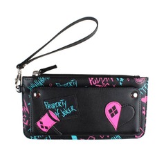 Neon Harley Quinn Property of Joker Clutch