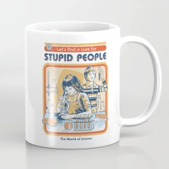 Steven Rhodes Cure for Stupid People Mug