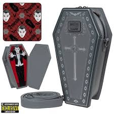 Loungefly - Universal Monsters Coffin Convertible Backpack - EE Exclusive
