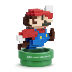 Amiibo - Super Mario - 8-Bit Mario (Modern)