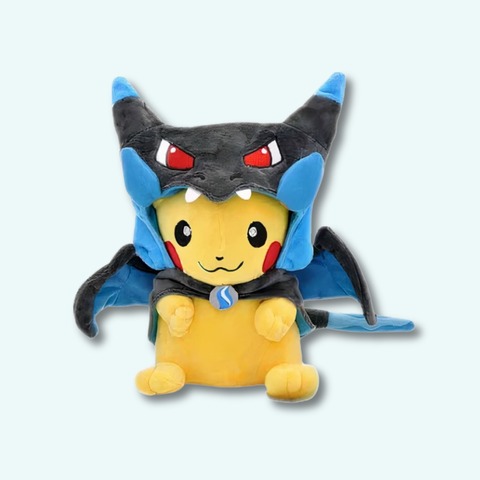 Pikachu Mega Charizard Plush