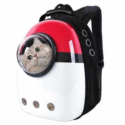 Pokeball Pet Carrier