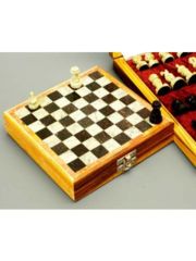 Chess Set: Hand Carved Stone 6 inch