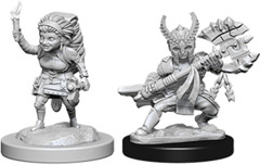 D&D - Nolzur's Marvelous Unpainted Miniatures - Halfling Fighter Female