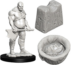 Wizkids Deep Cuts Miniatures - Executioner & Chopping Block