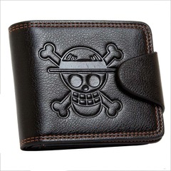 One Piece Full Grain Leather Wallet