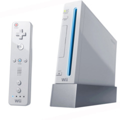 White Nintendo Wii Console