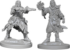 Pathfinder Battles Deep Cuts - Unpainted Miniatures - Human Wizard Male