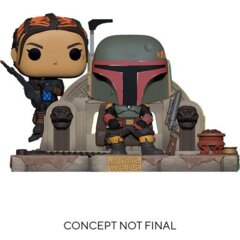 #486 Boba Fett and Fennec on Throne