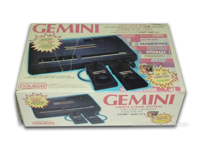 Coleco Gemini Video Game Console (Atari 2600)