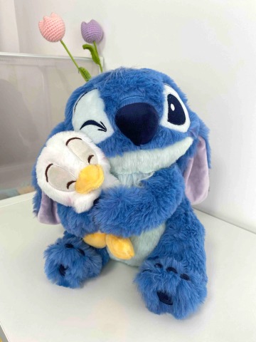 Lilo & Stitch Stitch Holding a Duck Plush