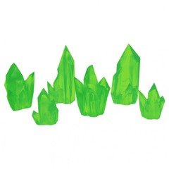 Monster Scenery - Peridot Crystals