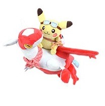 10 Pikachu Riding Latias Plush
