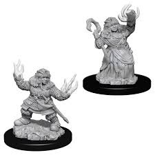 Pathfinder Battles Unpainted Miniatures: Dwarf Summoner Female