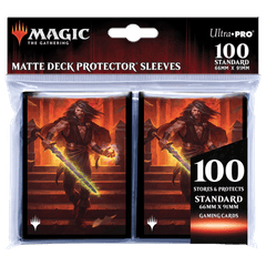 Ultra Pro Matte Sleeves 100ct - Jared Carthalion - Magic the Gathering