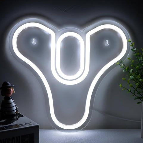 Destiny Logo Neon Light