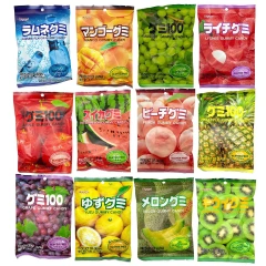 Assorted Japanese Fruit Gummies