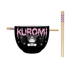 Sanrio - Kuromi 20oz Ramen Bowl /W Chopsticks