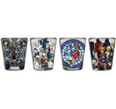 Kingdom Hearts - Shot Glass Set of 4