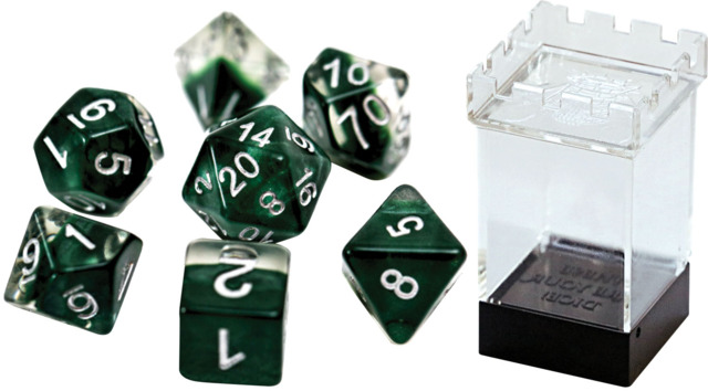 Gate Keeper Dice - Neutron Dice - Hunter - 7 Dice Set