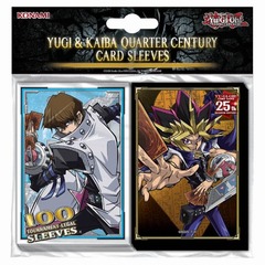 Yugi & Kaiba Quarter Century Card Sleeves 100 Ct