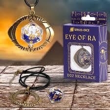 Sirius Dice - Eye of Ra - D20 Necklace