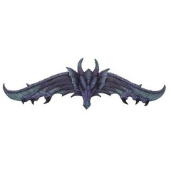 Dragon Wall Plaque 35in Door Topper 13389