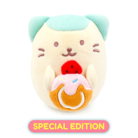 SPECIAL EDITION Mint Kittiroll Fabric Squishy Ball