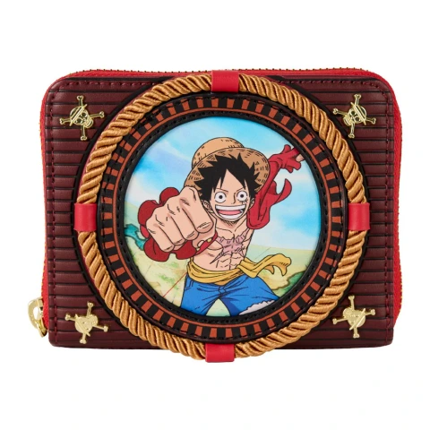 One Piece Luffy Wallet Zip Around