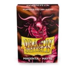 Dragon Shield - Japanese Size - 60ct - Matte Magenta