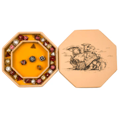 Heros Hoard Dice Tray and Keeper -Hermit Crab