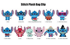 Figural Bag Clip - Stitch
