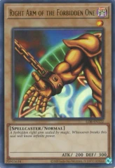 Right Arm of the Forbidden One - LOB-EN122 - Ultra Rare - Unlimited 25th Anniversary Edition