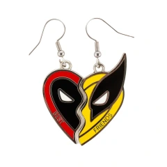 Deadpool Wolverine Best Friends Earrings