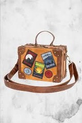 Loungefly - Universal Monsters Travel Trunk Crossbody - EE Exclusive