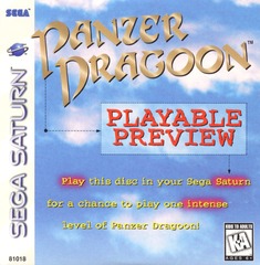 Panzer Dragoon Playable Preview Disc