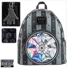 Wednesday Nevermore Loungefly Mini-backpack