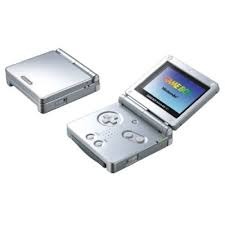 Silver Gameboy Advance SP AGS-001