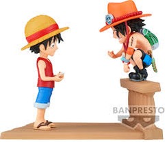 One Piece - Monkey D. Luffy and Portgas D. Ace Log Stories World Collectable Diorama