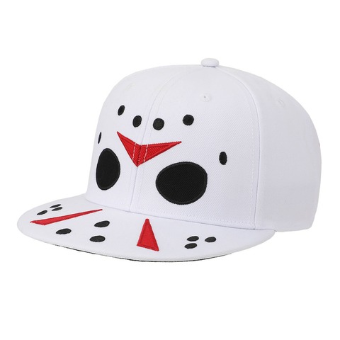 Friday the 13th Jason Big Face Flat Bill Snapback